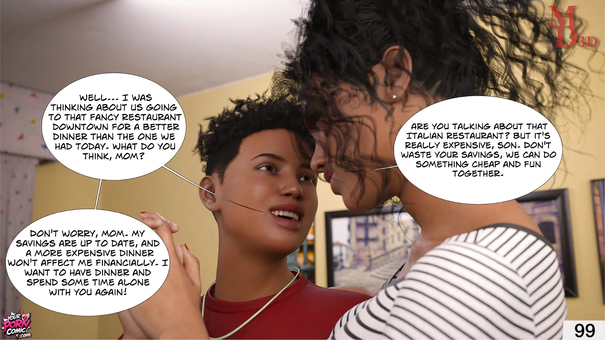 Forbidden Love 2 [MagicDragon3D] Page 100