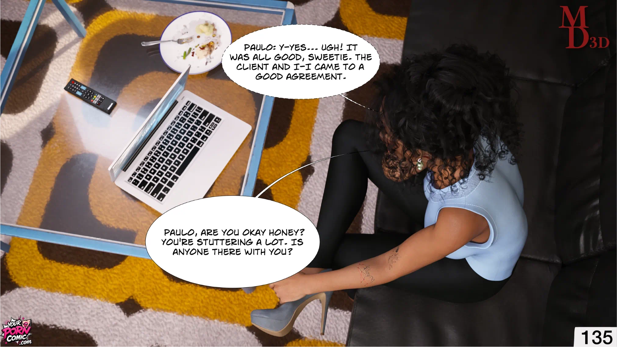 Forbidden Love 2 [MagicDragon3D] Page 136