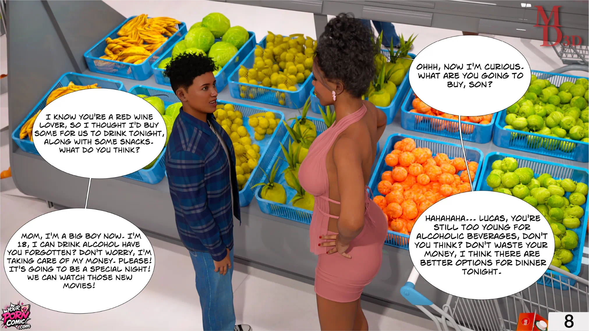 Forbidden Love 2 [MagicDragon3D] Page 9