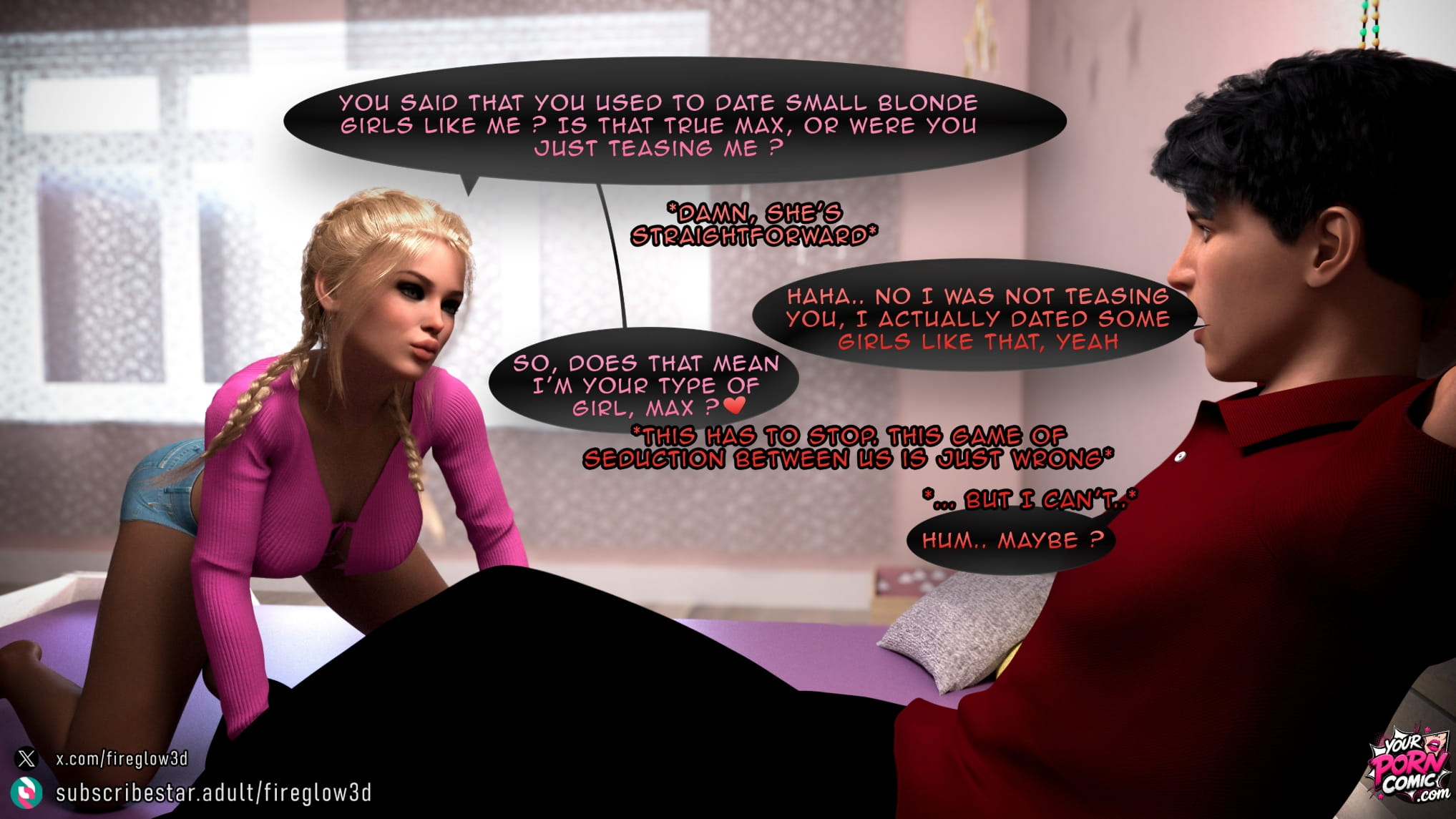 Taboo Snuggles [Fireglow3D] Page 24