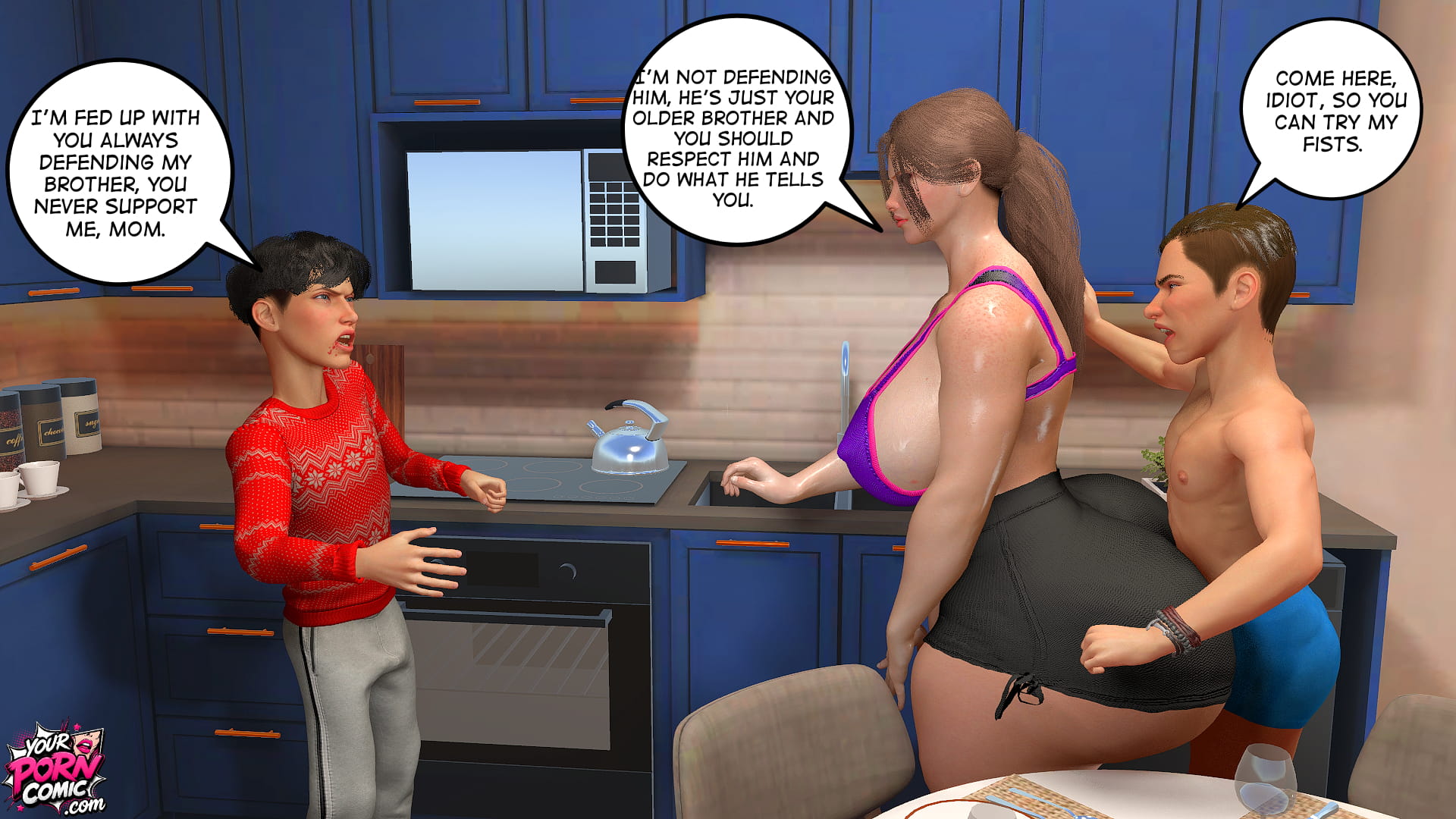 A Mother with Preferences 2 [Bartolito3D] Page 16