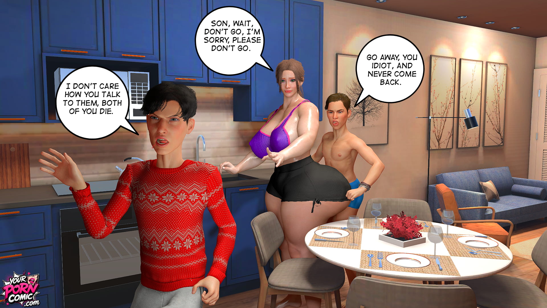 A Mother with Preferences 2 [Bartolito3D] Page 18