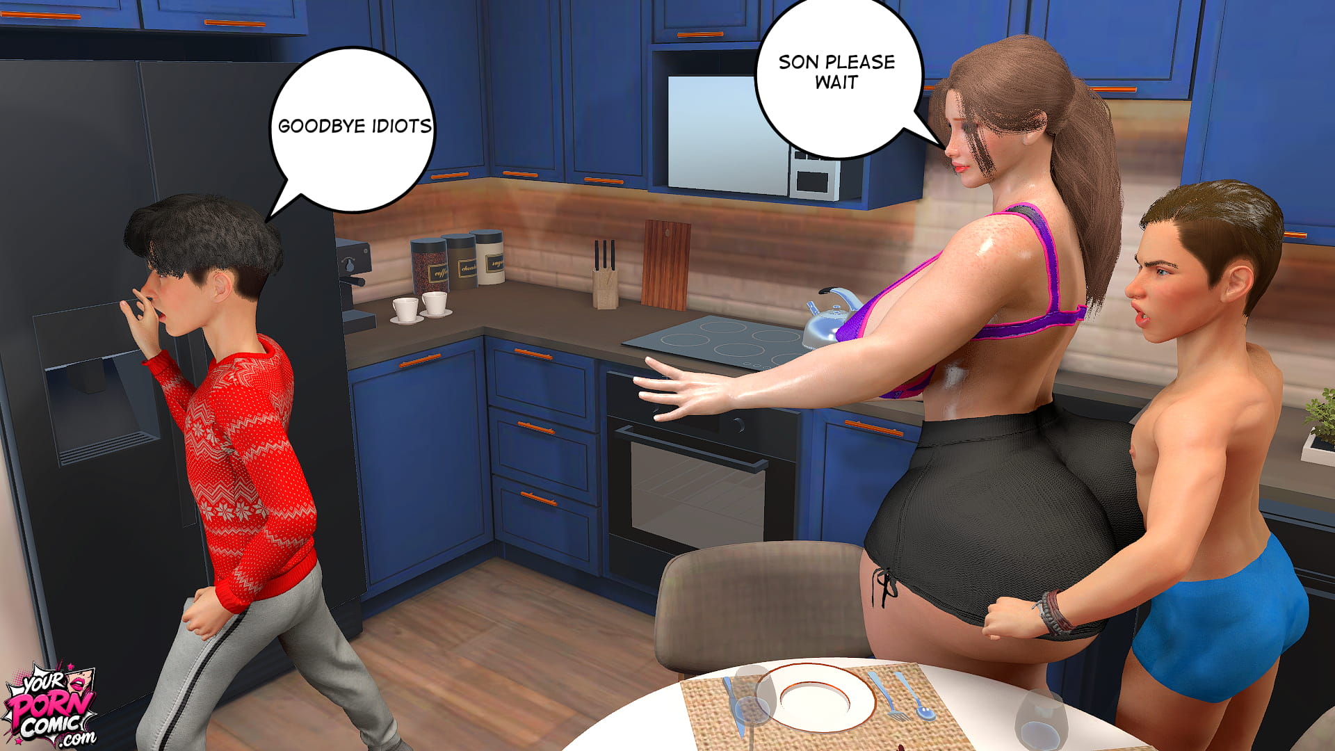 A Mother with Preferences 2 [Bartolito3D] Page 19