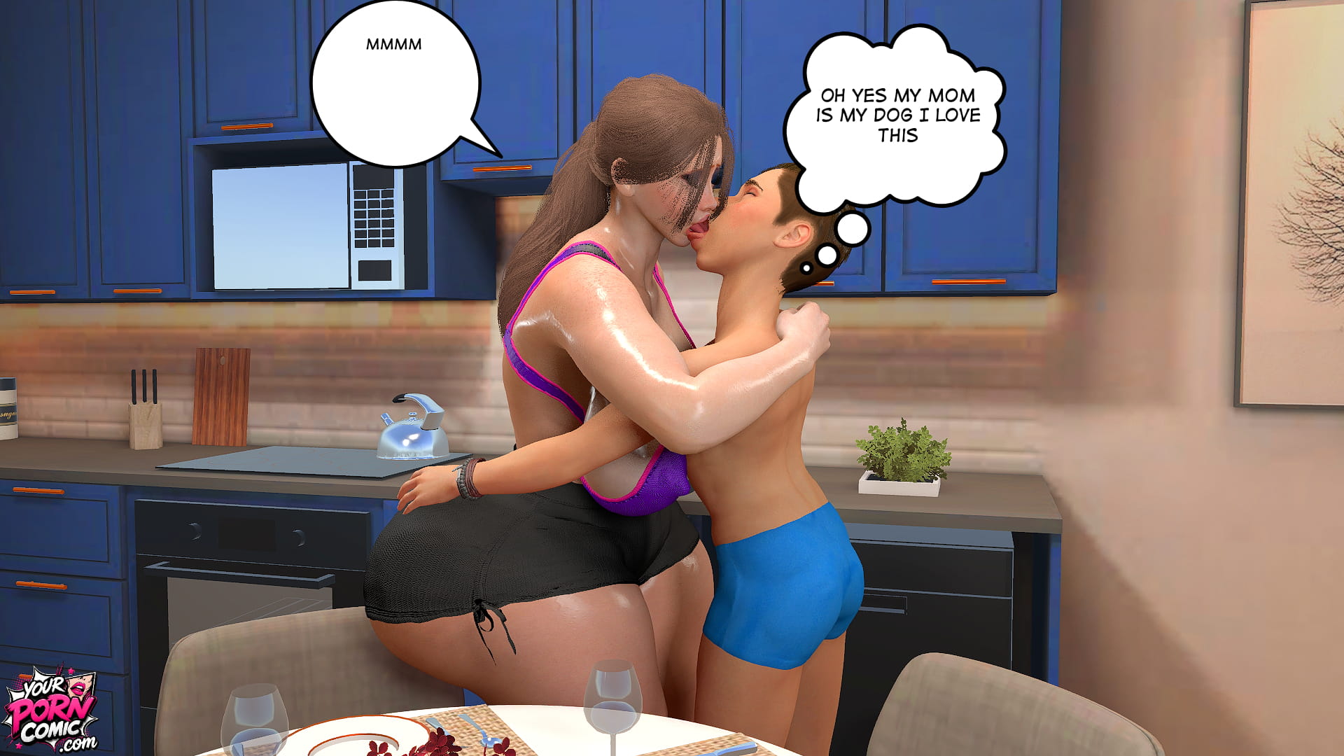 A Mother with Preferences 2 [Bartolito3D] Page 28