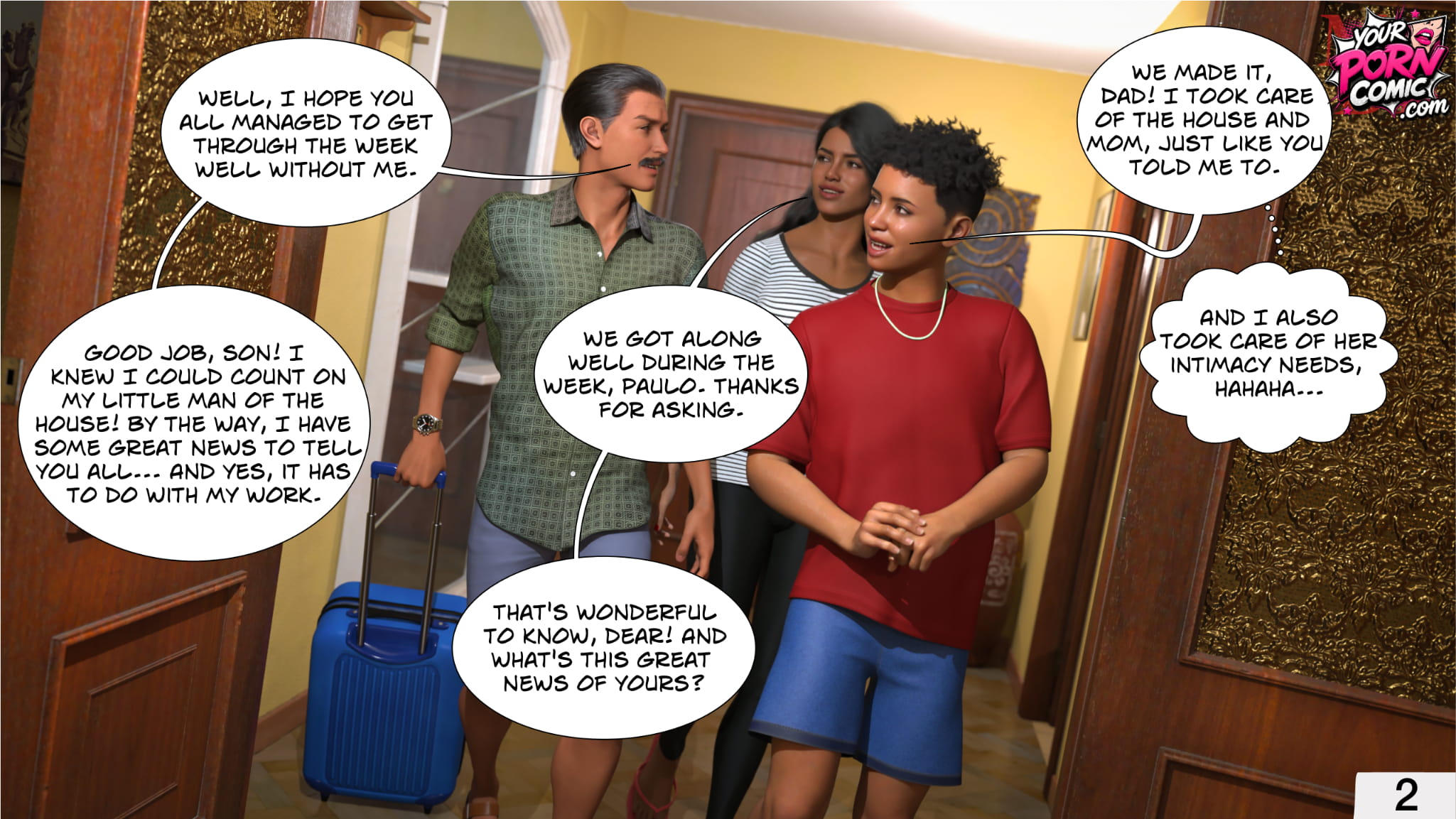 Forbidden Love 3 [MagicDragon3D] Page 3