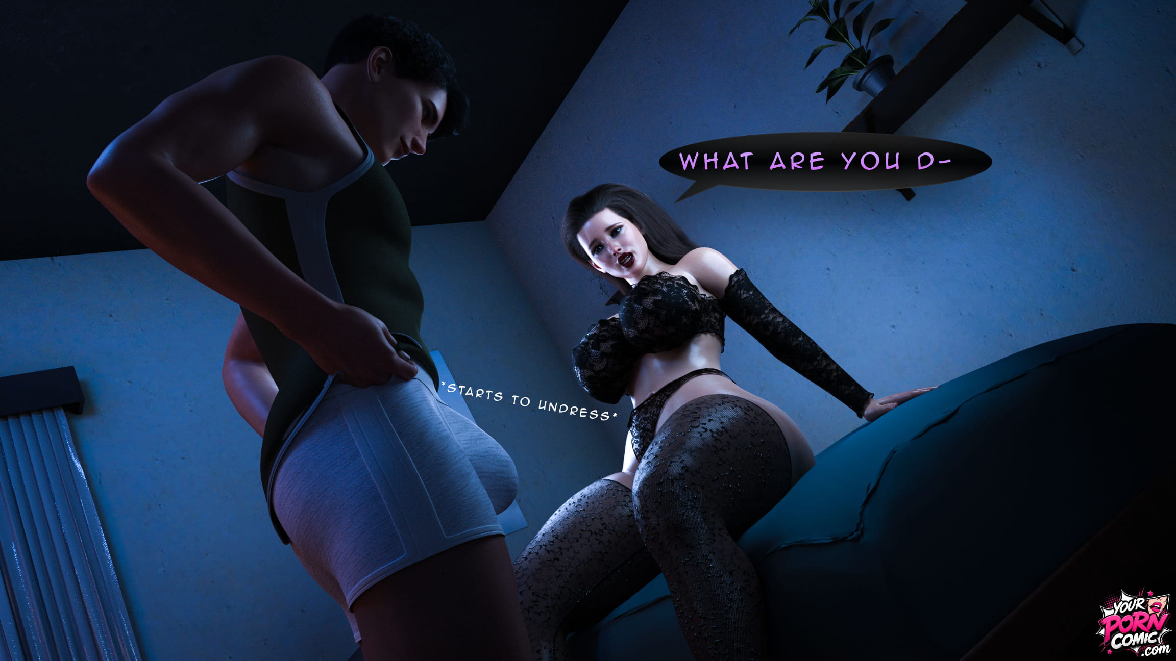 Taboo Snuggles 3 [Fireglow3D] Page 100